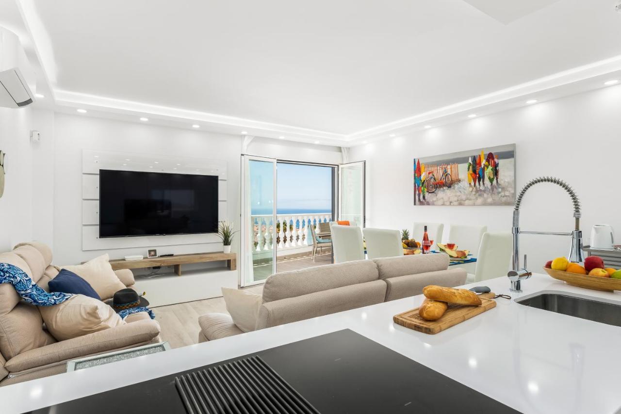3C Atico Vista Hermosa Wifi Pool,Tennis,Padel,Park Los Cristianos  Dış mekan fotoğraf